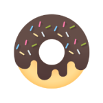Logo Perusahaan Donat.mi