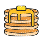 Logo Perusahaan Omoshiroi Pancake Jogja